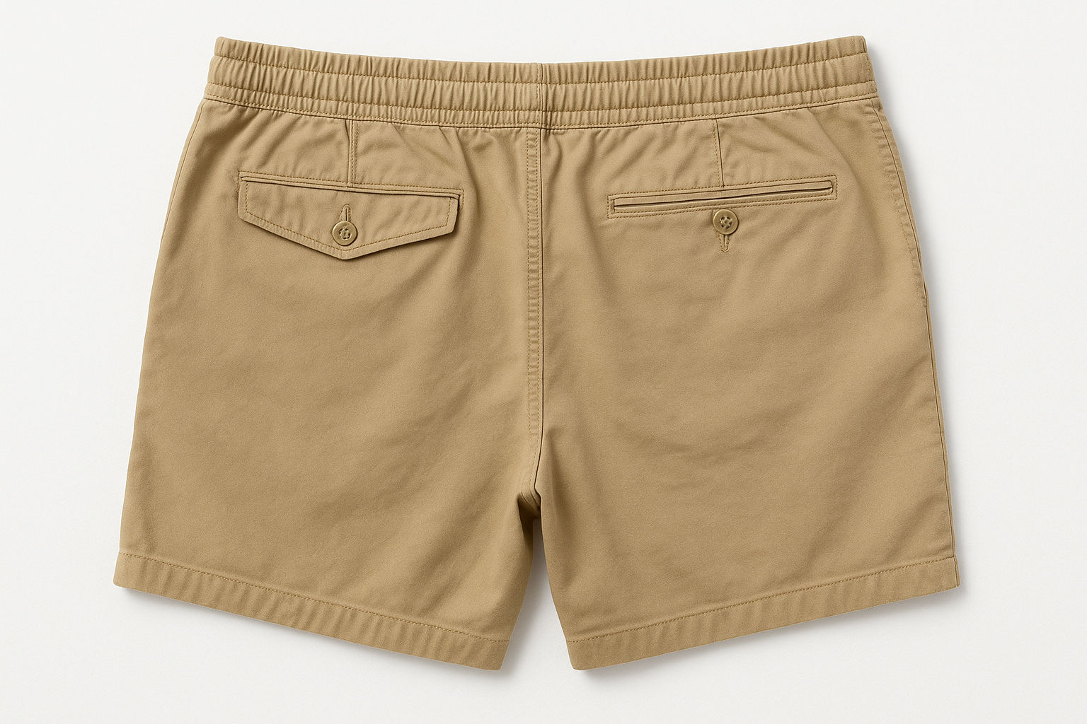 Vista trasera - detalles de bolsillos con solapa