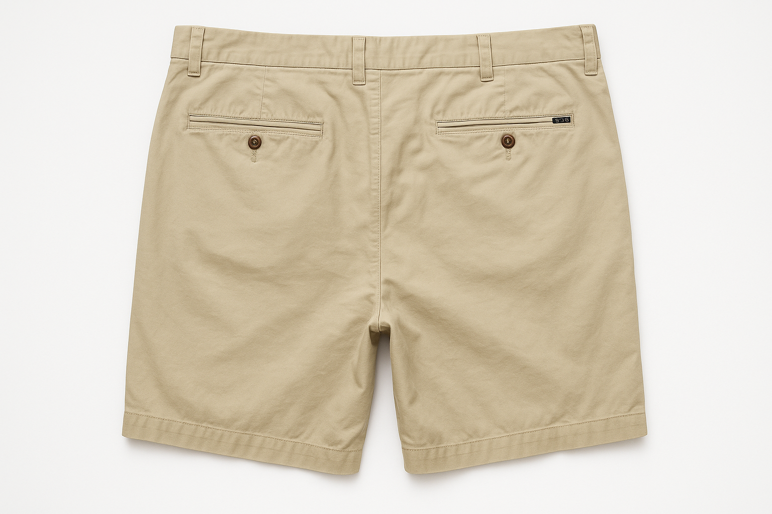 Vista trasera - detalles de bolsillos y etiqueta