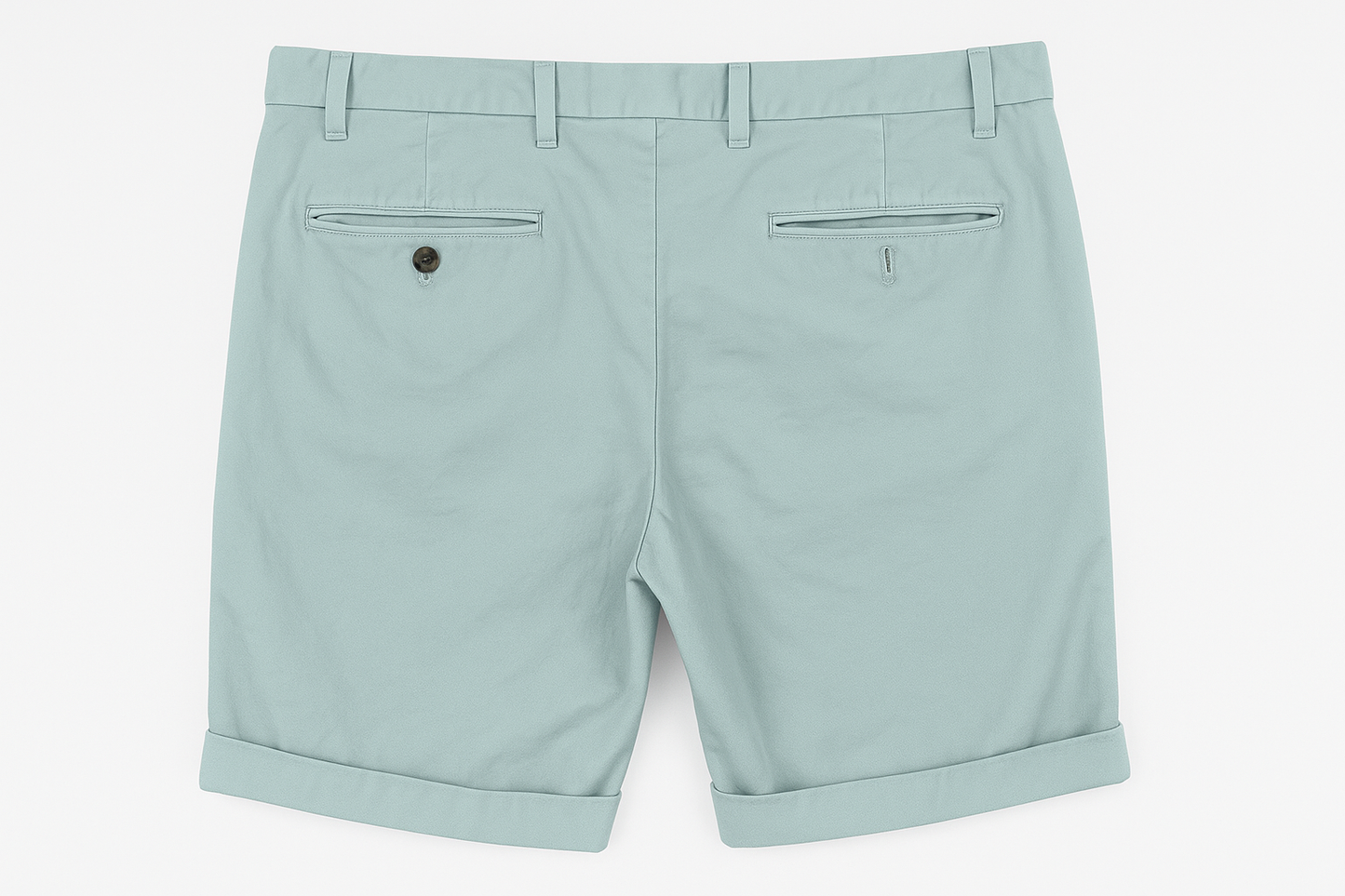 Vista trasera - detalles de bolsillos y largo