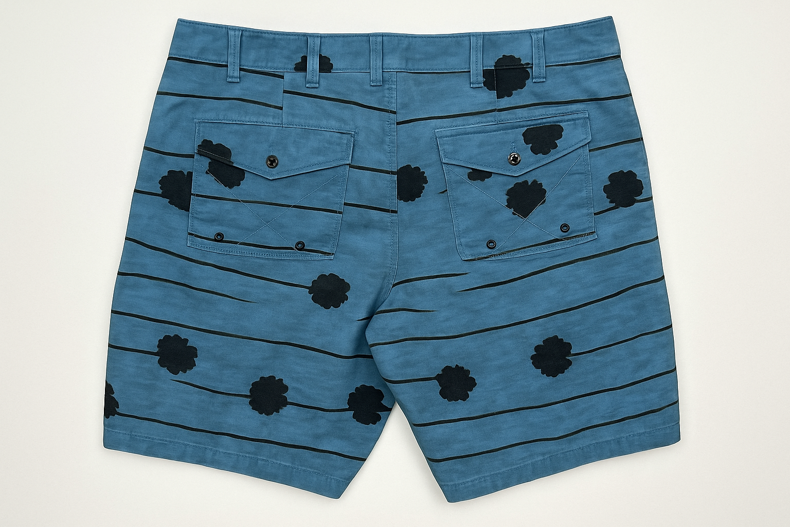 Vista trasera - detalles de bolsillos