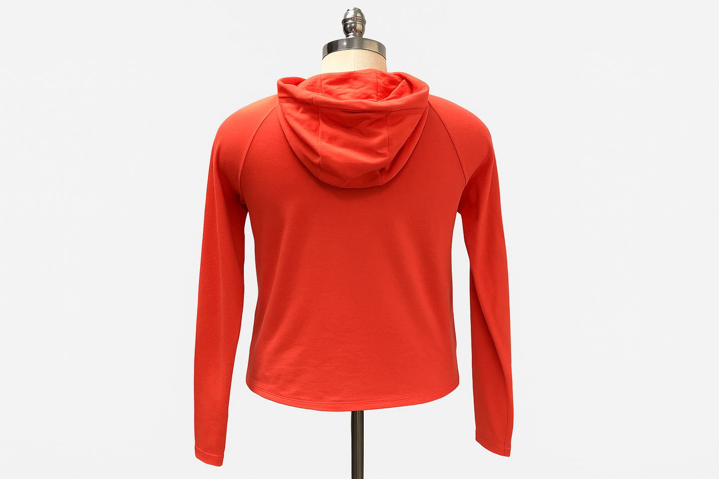 Vista trasera en maniquí