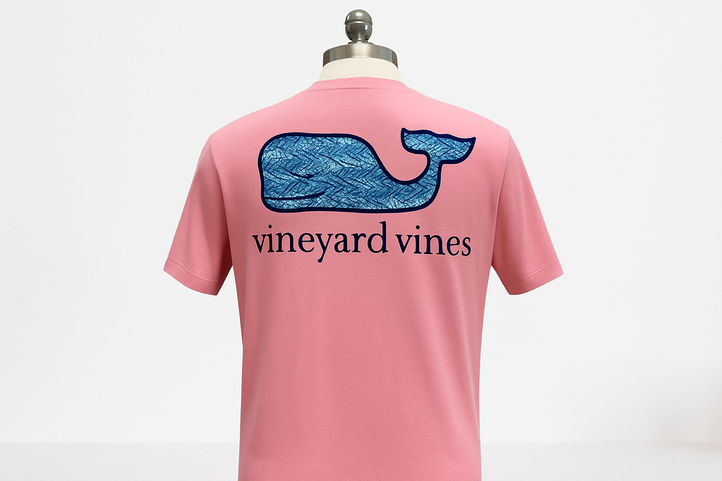 Vista trasera exacta - Camiseta rosa Vineyard Vines