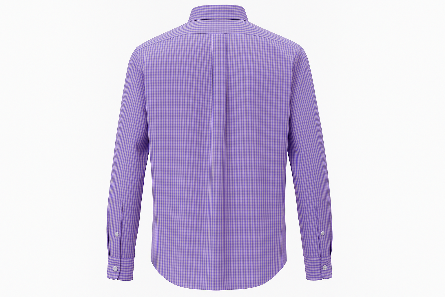 Vista trasera ghost mannequin