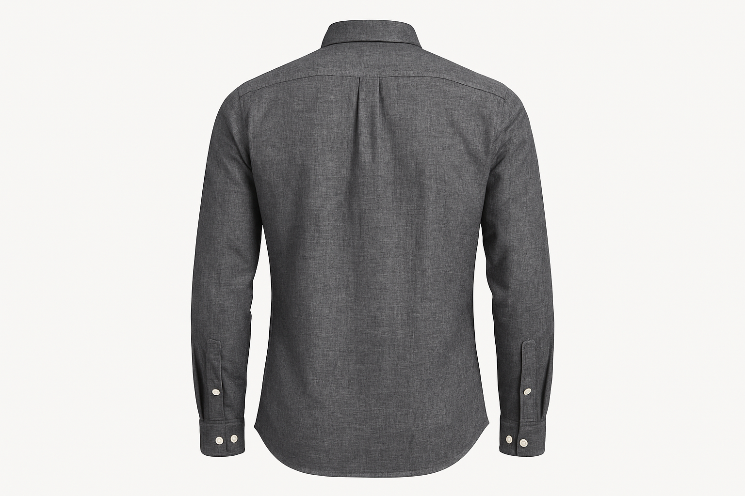 Vista trasera ghost mannequin