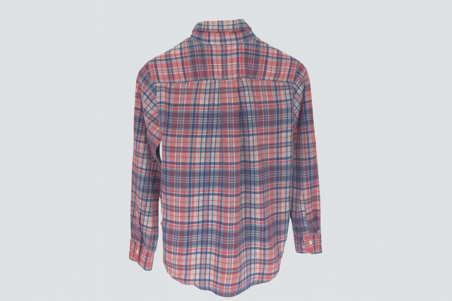 Vista trasera ghost mannequin