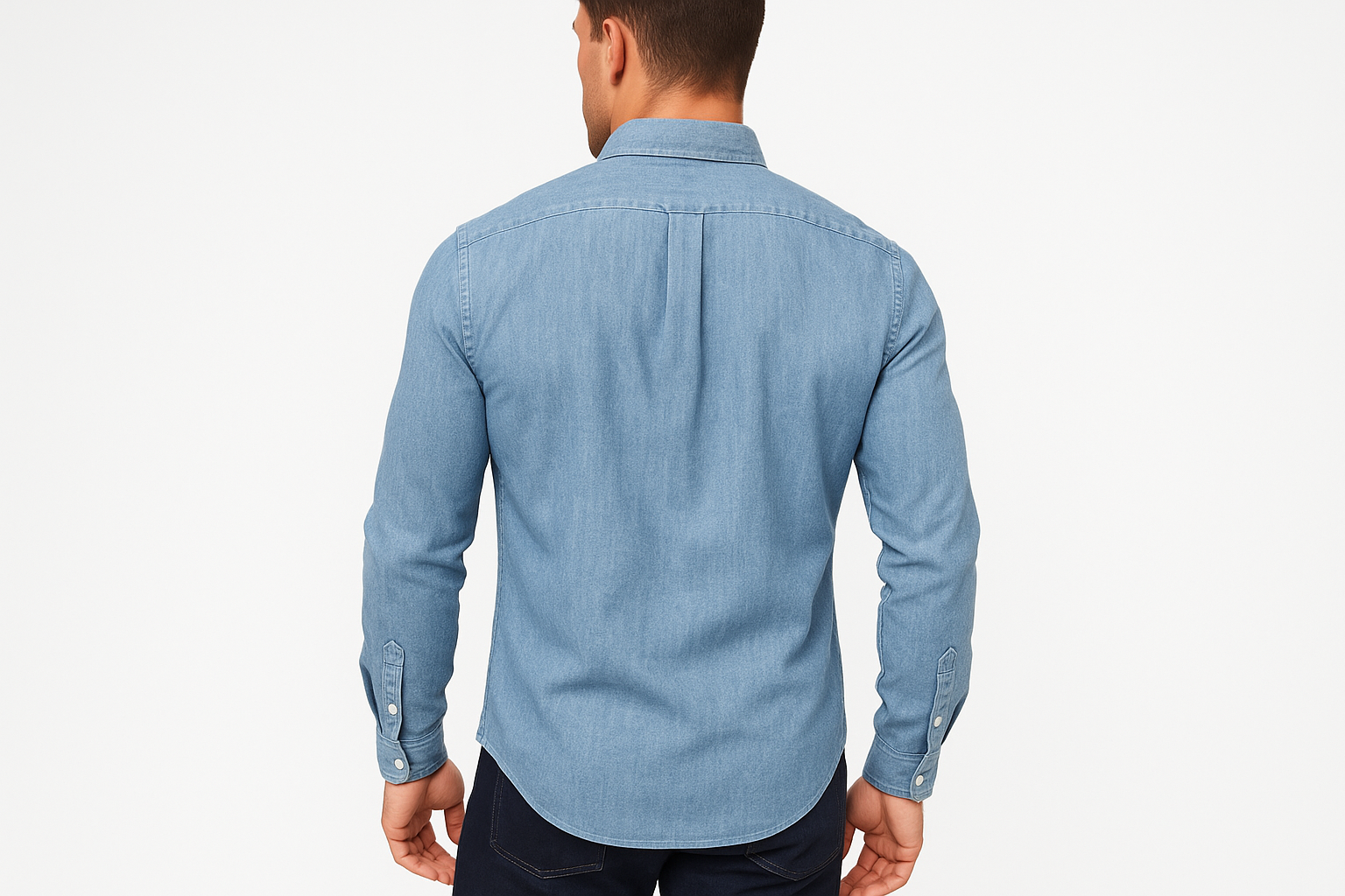 Vista trasera - modelo atlético