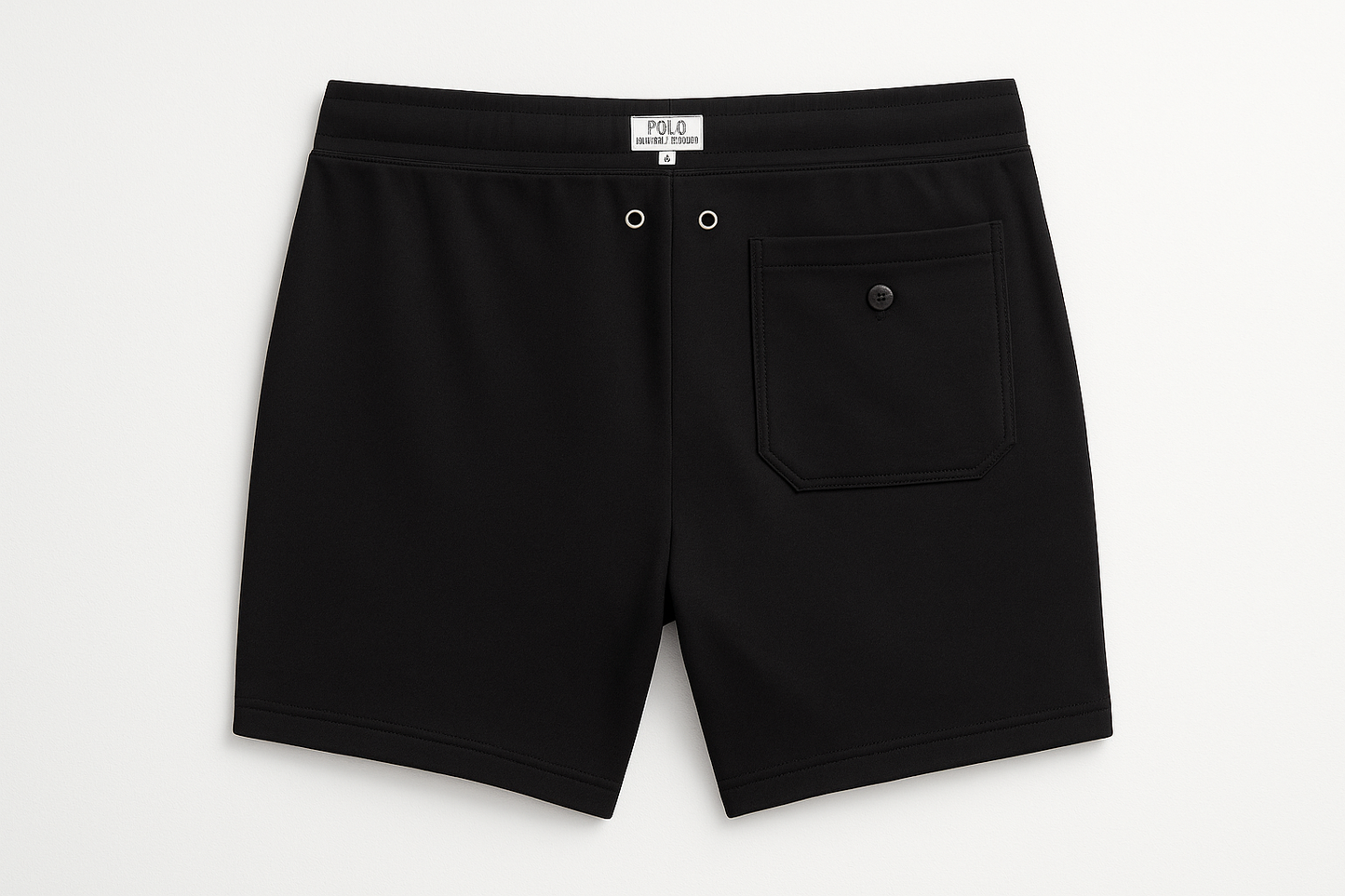 Vista trasera - sin cordón, con ojales