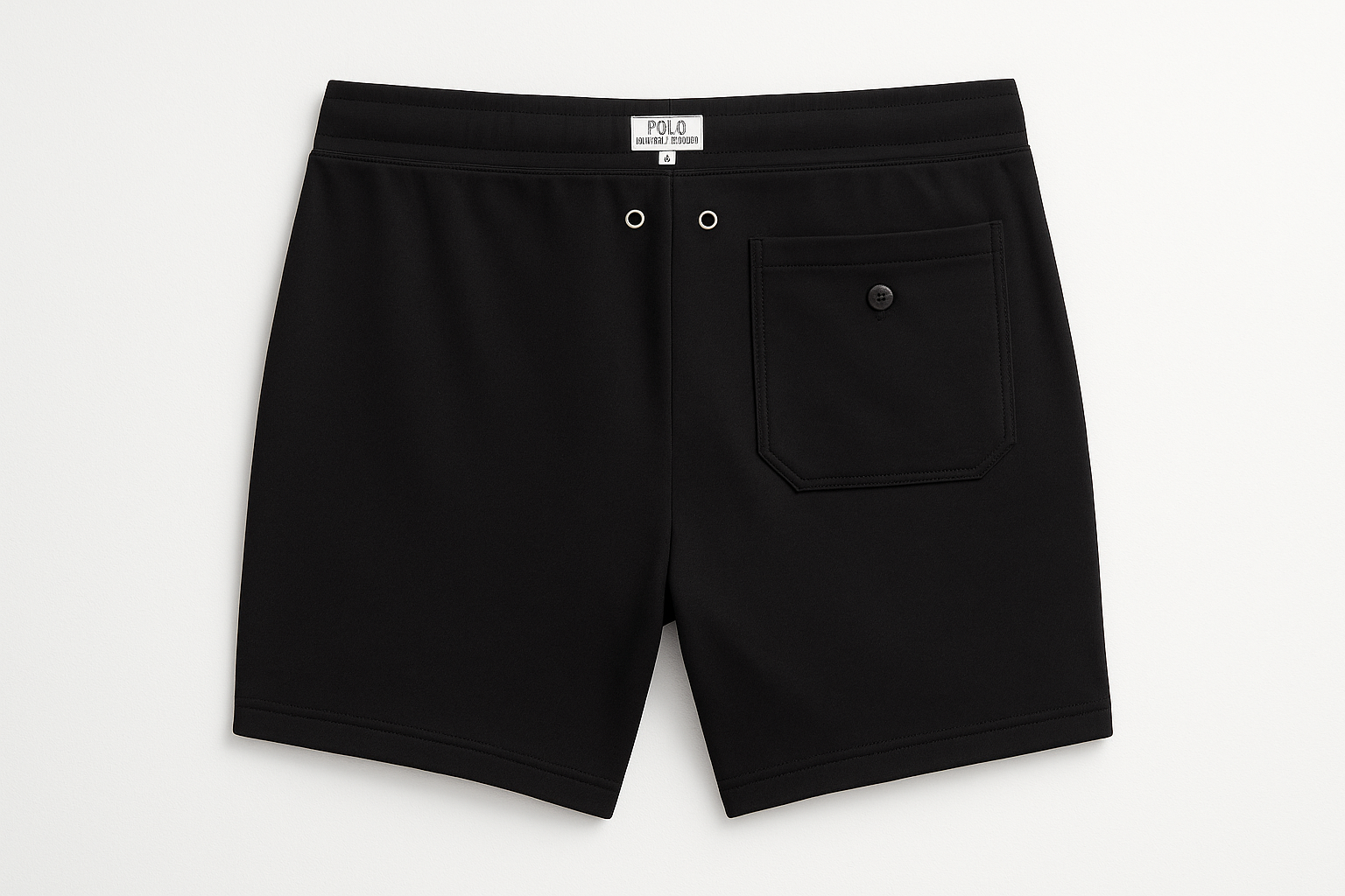 Vista trasera - sin cordón, con ojales