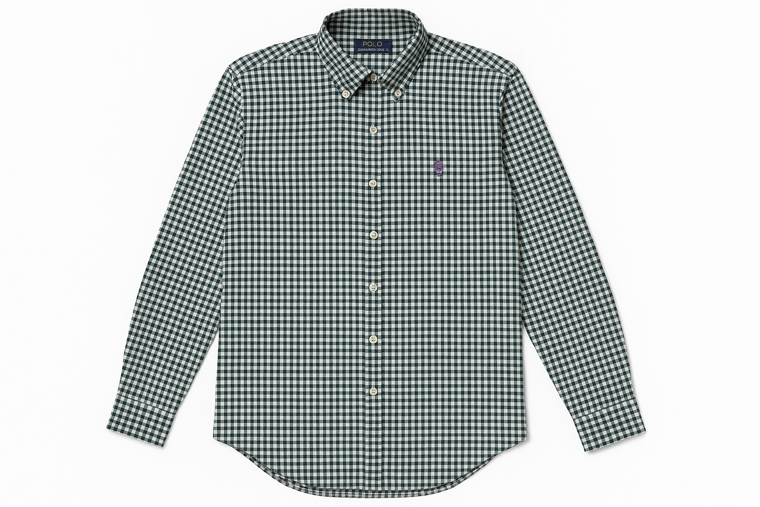 Vistas múltiples camisa gingham segunda mano