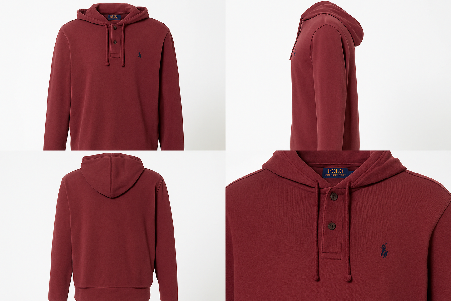Vistas múltiples del suéter con capucha Polo Ralph Lauren segunda mano