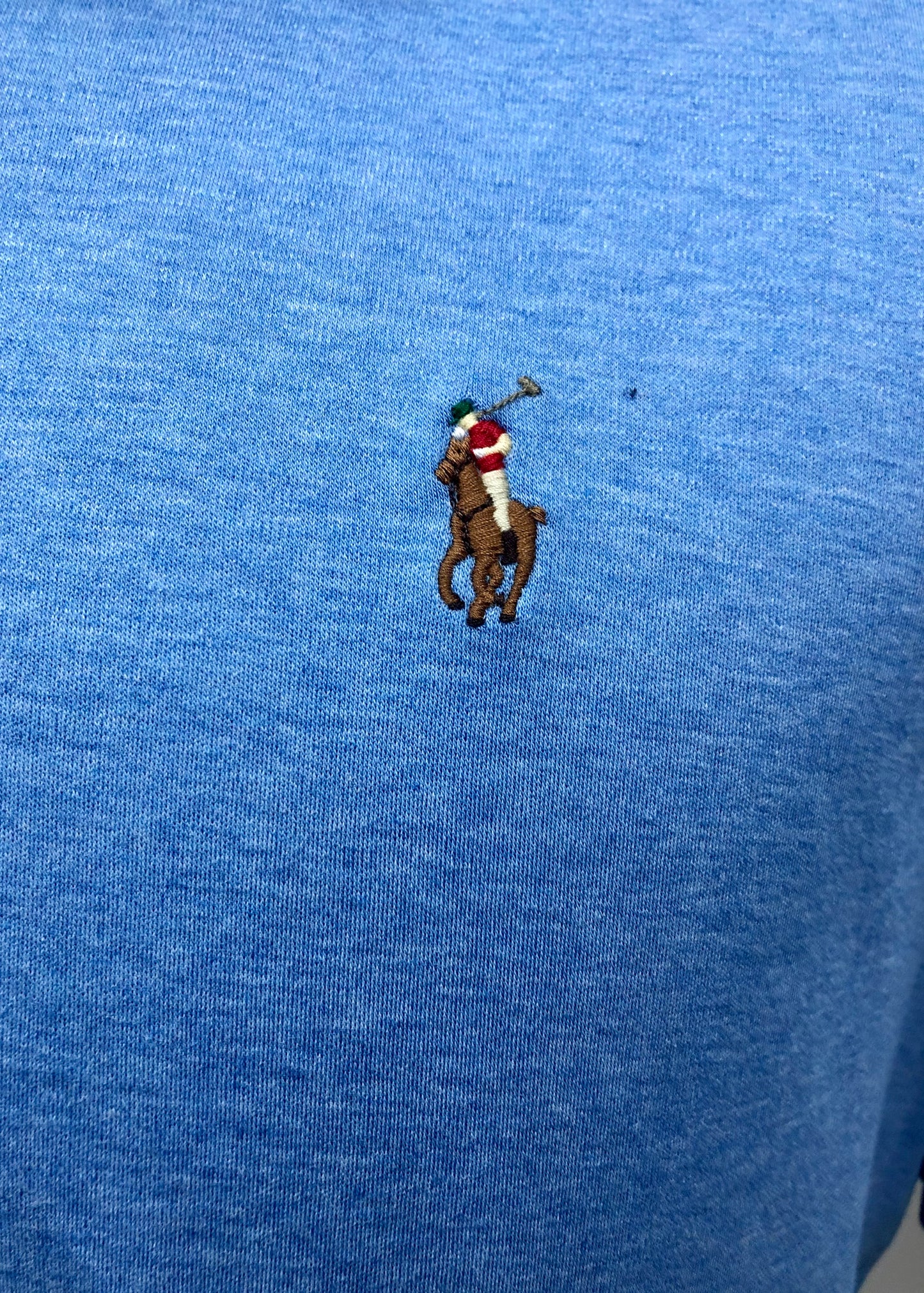 Camiseta Polo Ralph Lauren 🏇🏼 color celeste Talla L Entalle Clásico