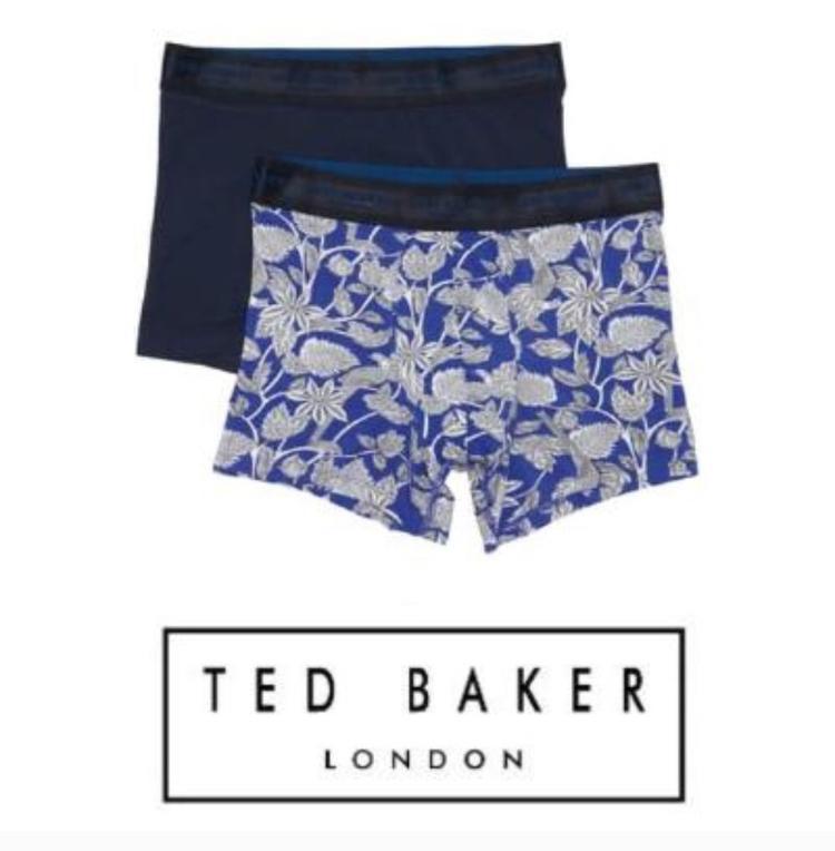 Combo de 2 Boxers de tela modal marca Ted Baker 🕊