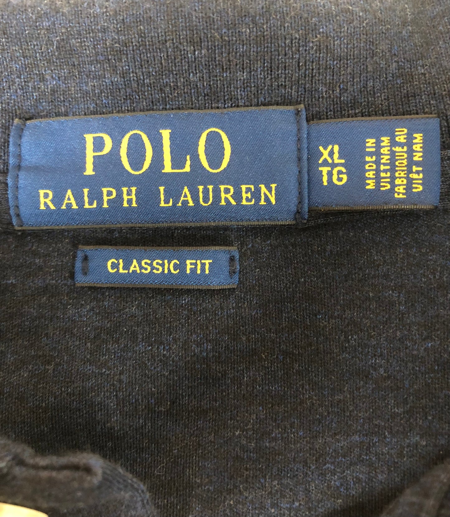 Camiseta Polo Ralph Lauren 🏇🏼color gris oscuro claro Talla XL Entalle Clásico