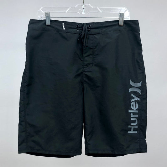 Short de baño Hurley 🏄🏽‍♂️ color negro y logo en color gris talla M