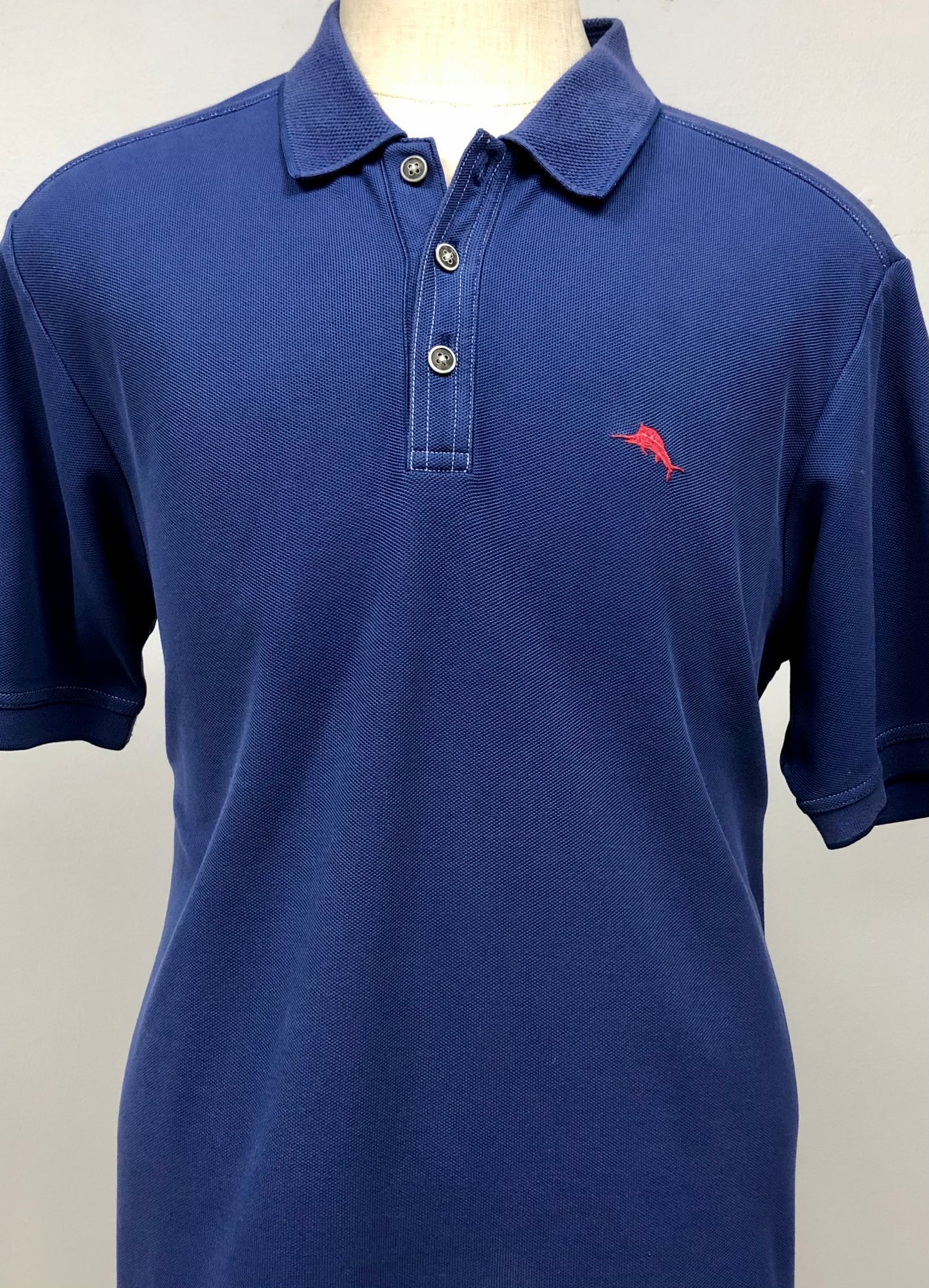 Camiseta Polo Tommy Bahama 🐬 color azul Talla L Entalle Regular