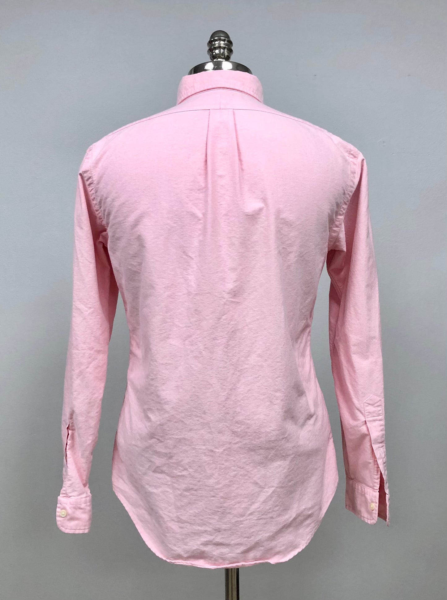 Camisa de botones Polo Ralph Lauren 🏇🏼 Oxford en color rosado claro Talla S Clásico