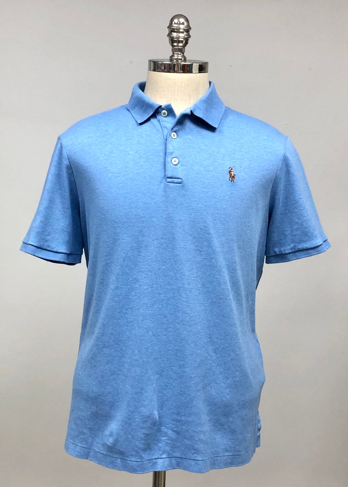 Camiseta Polo Ralph Lauren 🏇🏼 color celeste Talla L Entalle Clásico