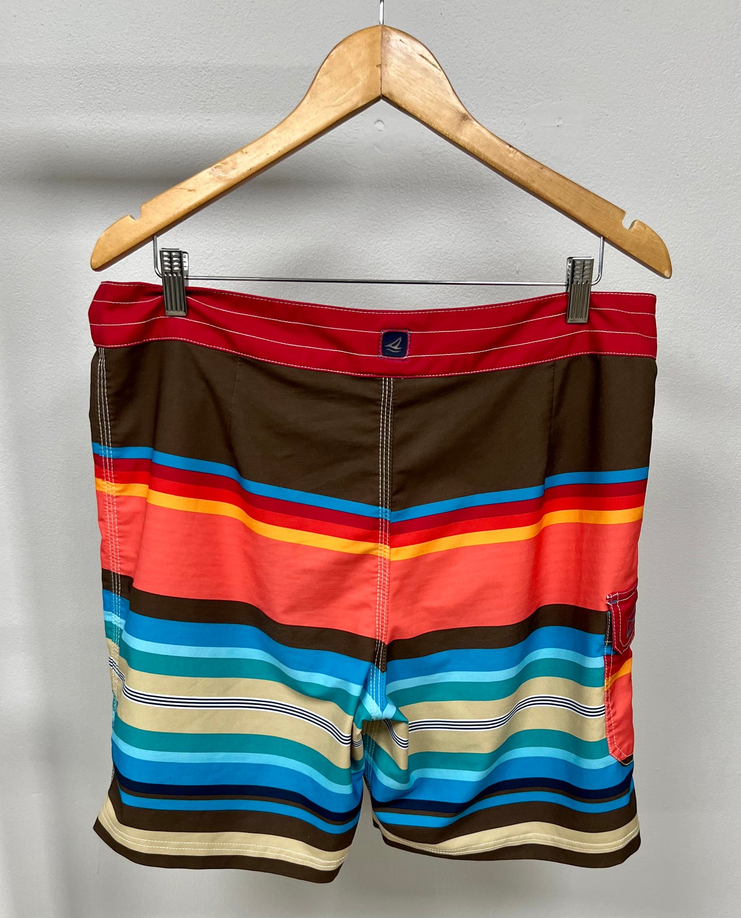 Traje de baño Sperry ⛵️con diseño de rayas multicolor Talla L (34)