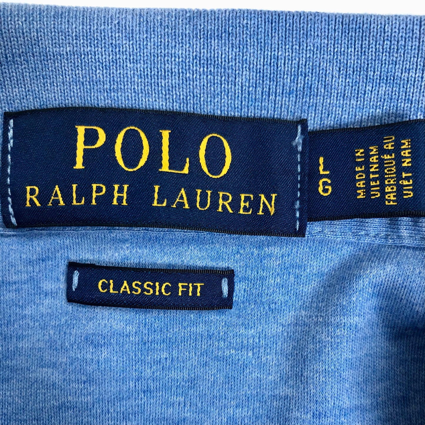 Camiseta Polo Ralph Lauren 🏇🏼 color celeste Talla L Entalle Clásico