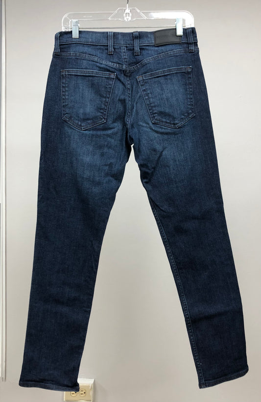 Pantalon jeans color azul denim Michael Kors Talla 30x30 Corte Slim Fit